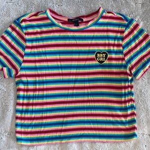 Forever 21 Multicolor Crop